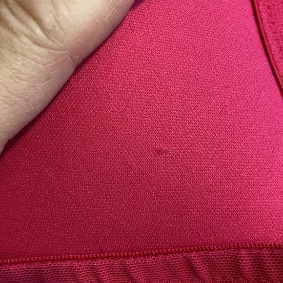 Cacique pink w/hearts padded underwire four hook closure bra size 44DD - Picture 6 of 6